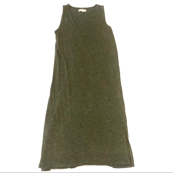 Madewell Green Midi Dress - Picture 1 of 2